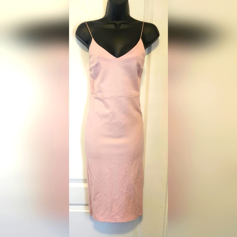 Forever 21 | Dresses | Forever 2 Pink Sleeveless Vneck Bodycon Dresss Size Xs Euc